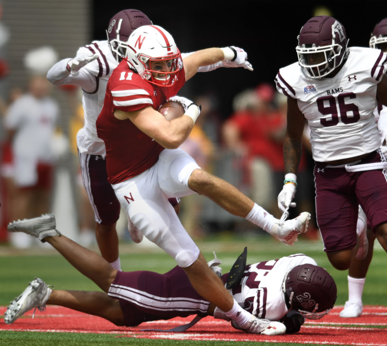 Fordham vs. Nebraska, 9.4